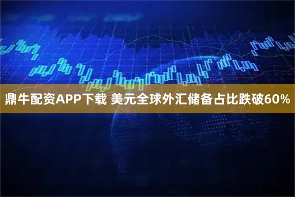 鼎牛配资APP下载 美元全球外汇储备占比跌破60%